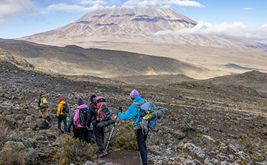 Climbing Mount Kilimanjaro